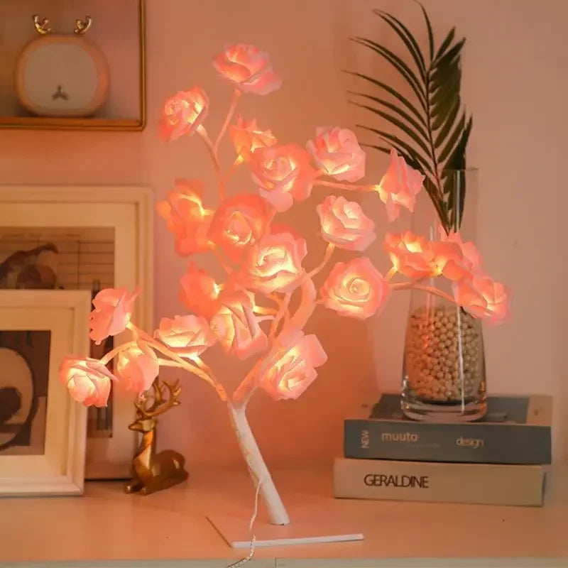 24 LED Rose Lamp
