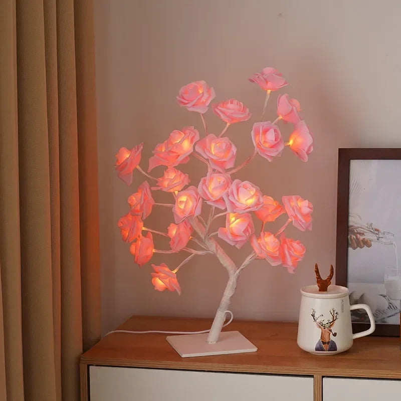 24 LED Rose Lamp