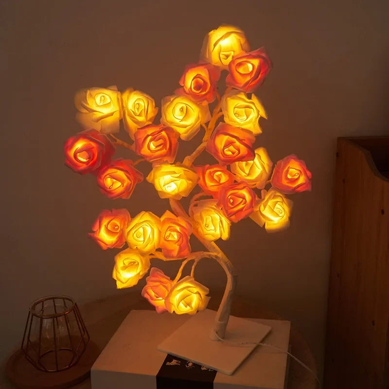 24 LED Rose Lamp