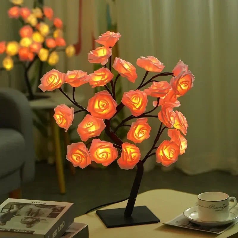 24 LED Rose Lamp