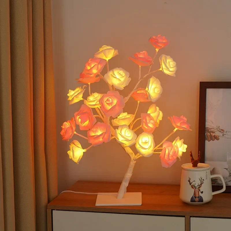 24 LED Rose Lamp